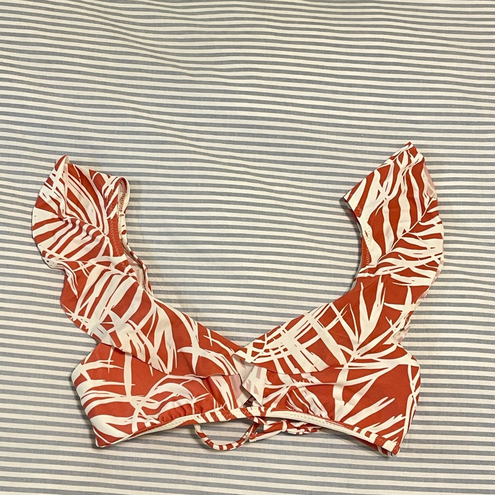 Coral Bikini Top